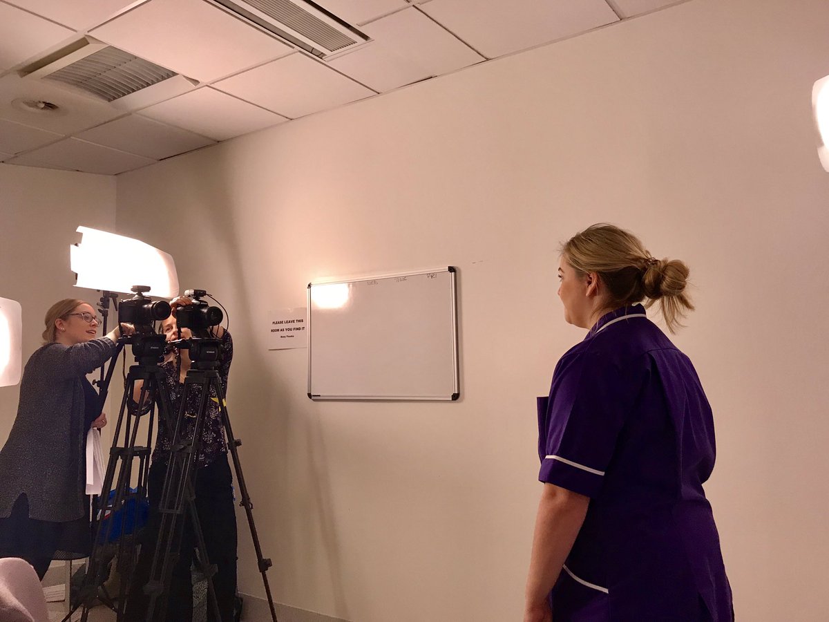 leedspainteam's tweet photo. Today we have been filming our patient information video advising patients about pain relief after surgery #watchthisspace #patientchoice #educatingpatients #empowerment @LTHTTheatreTri @leedshospitals https://t.co/oywRrM4hBs