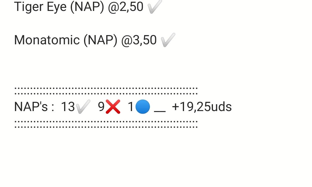 Últimos 2 NAP dentro y mañana último día para apuntarse para el mes siguiente, solo tenéis que contactar por privado y se os da toda la info. Saludos 😉