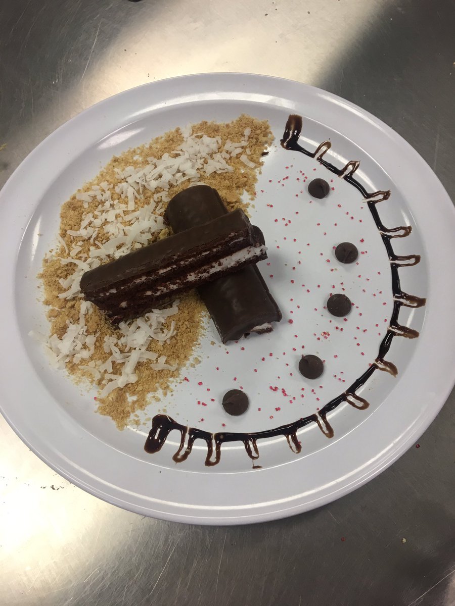 Applying our knowledge of plating principles! #littledebbie #braswellhs #Bengalup