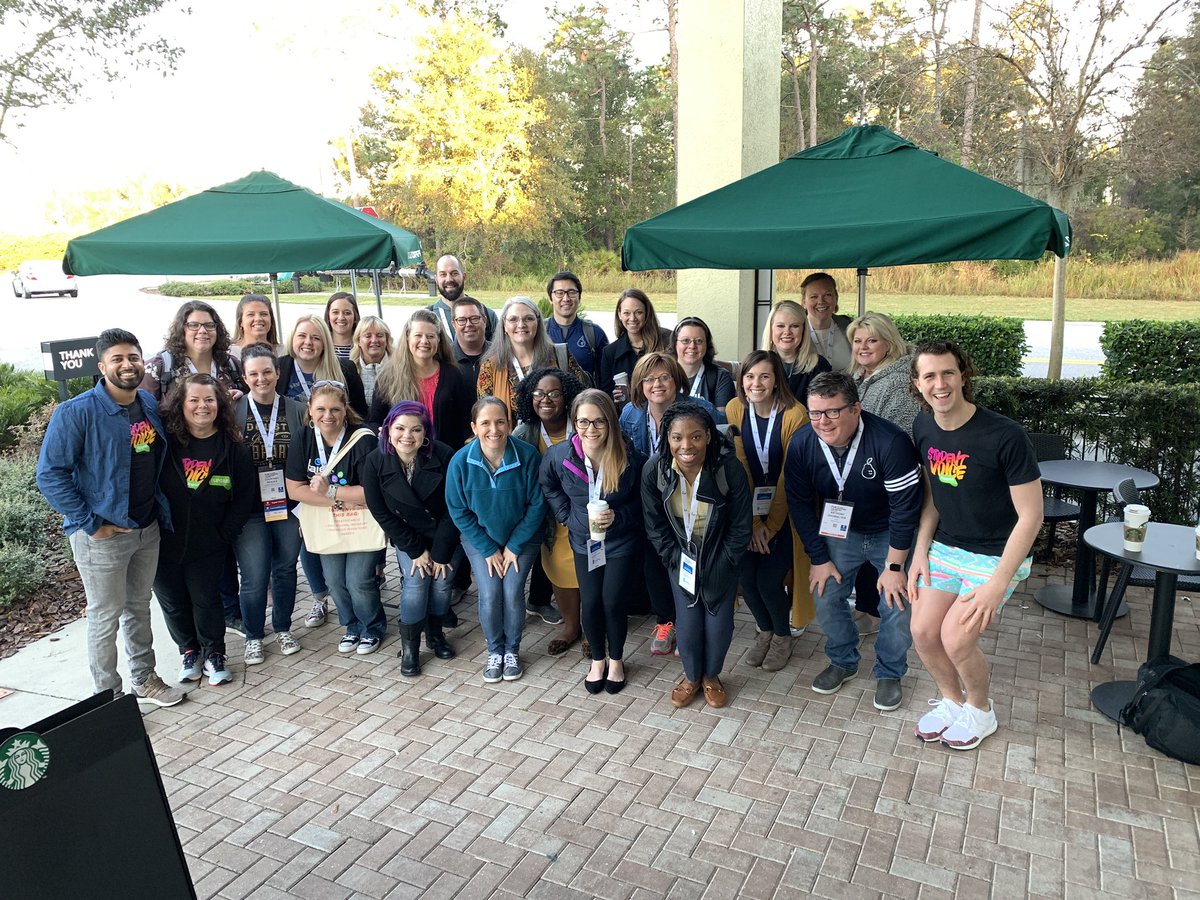 MicrosoftFlip's tweet photo. Thank you to everyone that joined us at @HollyClarkEdu and @ShakeUpLearning's EPIC ☕️ #CoffeeEdu and filled our morning with laughter and #StudentVoice love!

We had an absolutely amazing 💚 time connecting and collaborating you!

Happy #FETC 🌞 Day 3!

#FlipgridFever https://t.co/dFwHpYjWFH