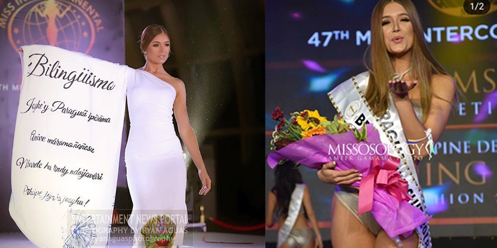 GABRIELA SOLEY ES ORIUNDA DE CNEL. BOGADO Y REPRESENTÓ A PARAGUAY EN EL CERTAMEN DE MISS INTERCONTINENTAL. itapuanoticias.tv/la-joven-itapu…