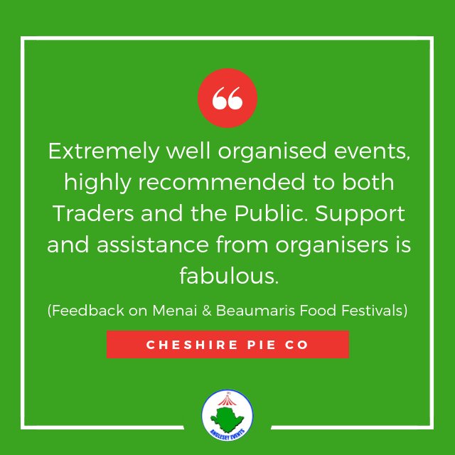 beaufoodfest's tweet photo. Weโve made a start on processing our applications, and we came across this lovely feedback from @Cheshirepieco #Anglesey #Angleseyevents #Beaumarisfoodfest #Gwylfwydbeaumaris https://t.co/sEJKQqH4Gj
