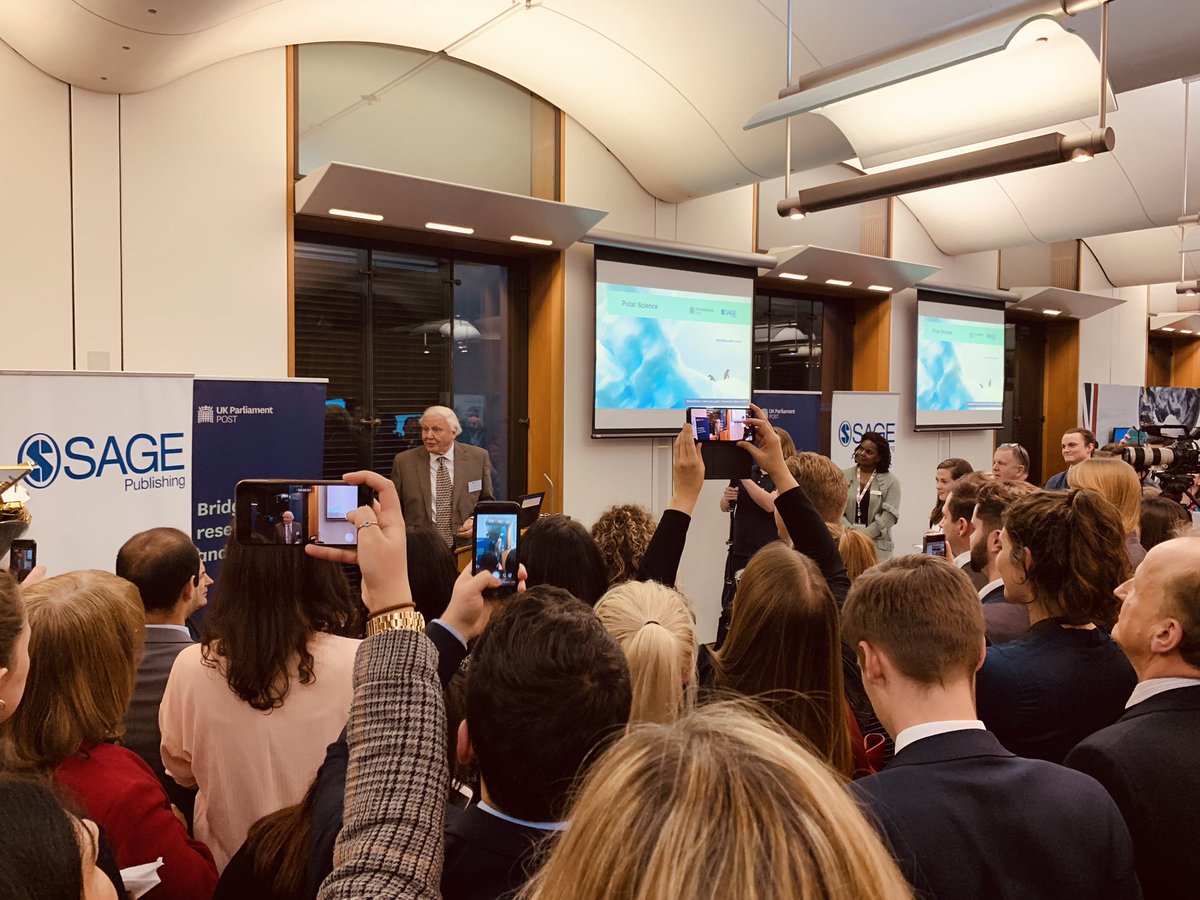darrenpjones's tweet photo. Great to be be able to pop in to hear from Sir David Attenborough at the @POST_UK #POSTannualreception just now. Sadly don’t have enough time to hang around for a selfie! https://t.co/rBZtNGscR0