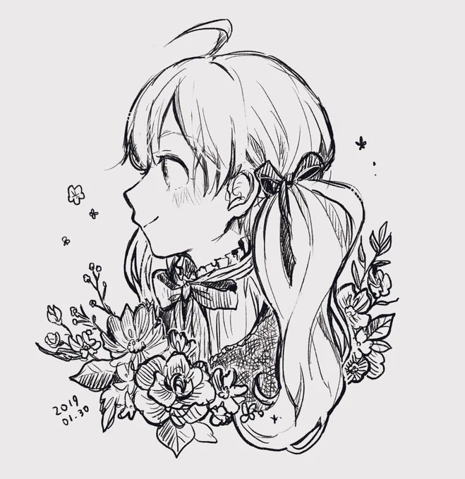 何も考えずに描くらくがきは楽しいなあ 