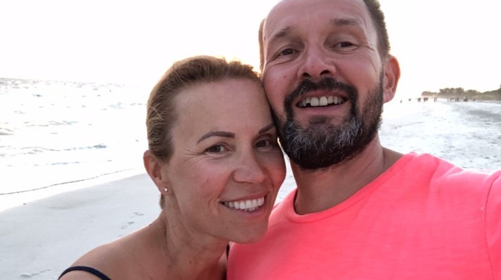 MediaCityUK's tweet photo. Dianne Oxberry’s husband, Ian, has set up a charity in his wife’s name to help those affected by ovarian cancer. For more information and to show your support visit here: https://t.co/0H2EpHfYQN https://t.co/fue9G3SZEt