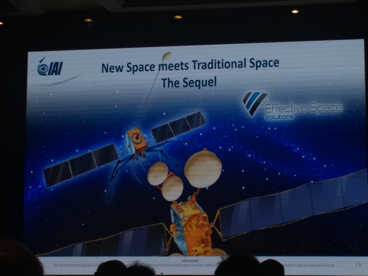 Golans_mom's tweet image. Also the collaboration between @Effective_Space and @ILAerospaceIAI to build the SPACEDRONE satellites #OnOrbitServicing
#SpaceConference #IsraeliSpaceWeek