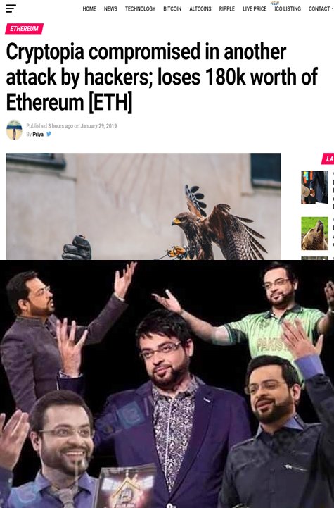 when you thought cryptopia was safe on police investigation