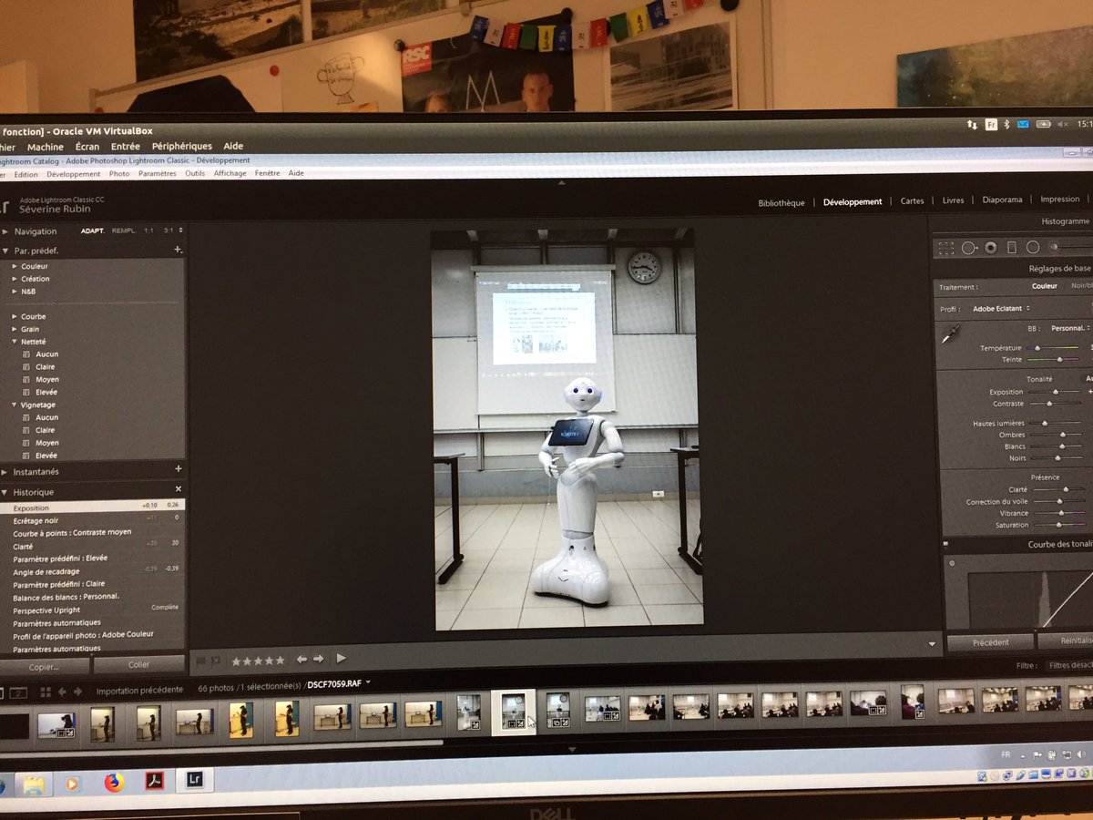 StellaBrettiana's tweet photo. In the « I have a cool job » session 😉
Sophie Sakka’s presentation of the ROB’EDUC project, yesterday at @centralenantes
#robot #learning #geek #technology #LS2N #centralenantes @LaboLS2N https://t.co/4opuMCCacF