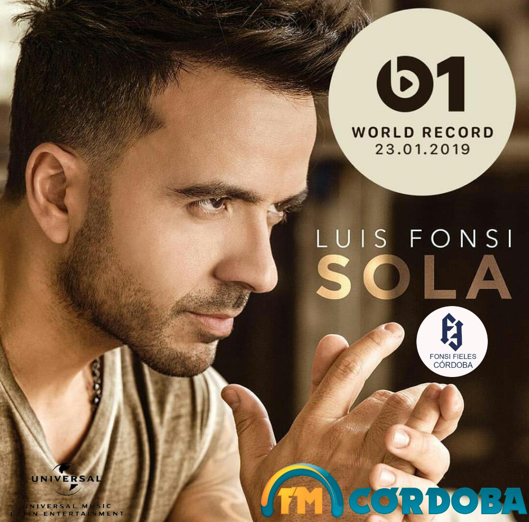Rominadeleon20's tweet photo. Holissss@FMCordoba queremos pedir porfis!! Lo Nuevo de @LuisFonsi #SOLA ..ta palpitando lo que se viene a dias del estreno #VIDA sus @Fonsi_FielesCba esperamos con ansias y  felicidad...gracias 👋...Romy https://t.co/4cFEG9zt5h