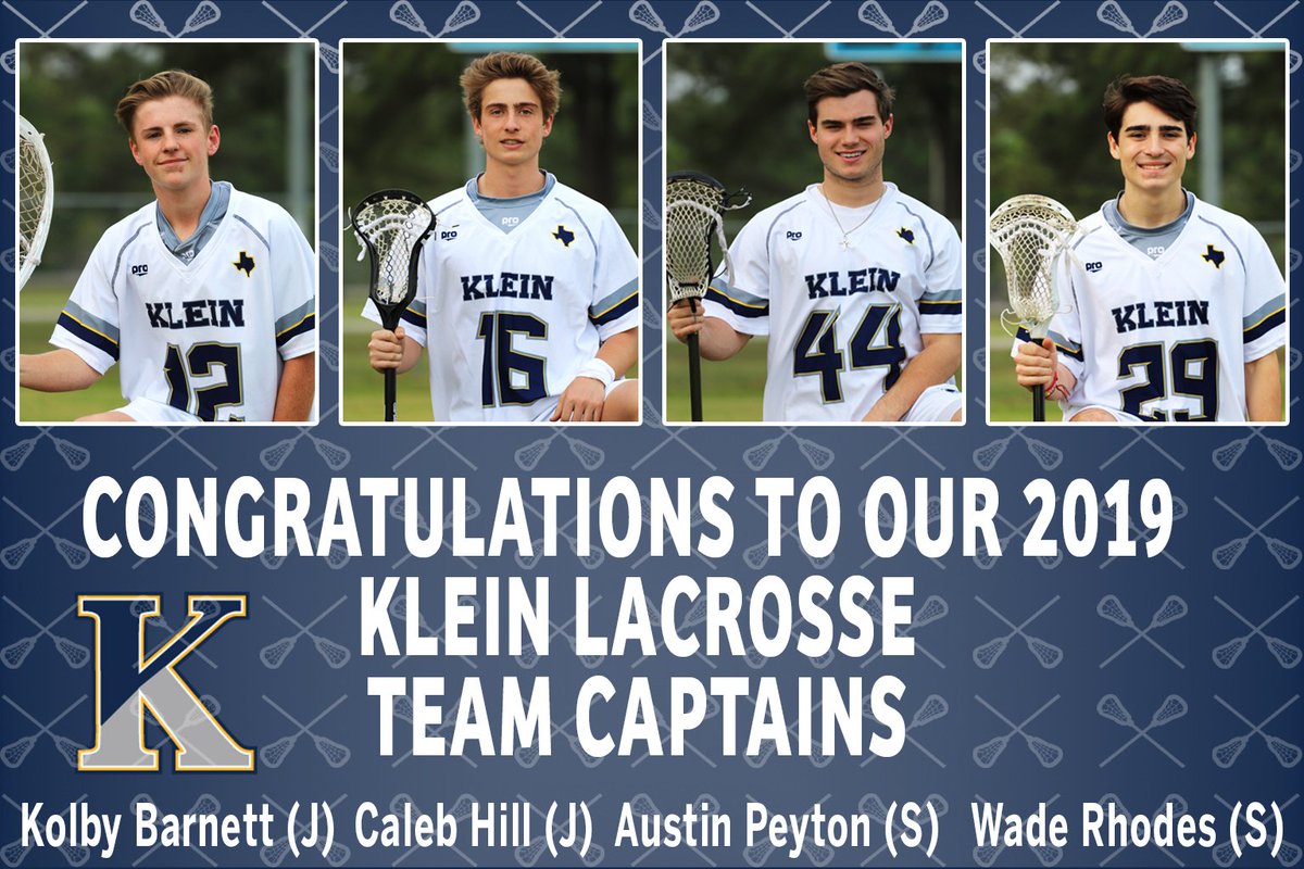 KleinLacrosse's tweet photo. "The quality of leader and is reflected in the standards they set for themselves"- Kroc #kleinlacrosse #GOKLEIN #Captains https://t.co/09fIK9s0Ln