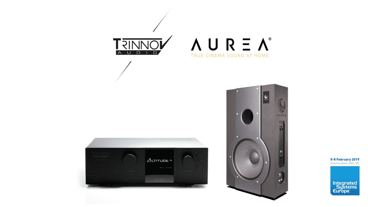 Install_Mag's tweet photo. Aurea Speakers To Exhibit With Trinnov At ISE 2019 https://t.co/Vh0GsYaa3G @AureabyLW @TrinnovAudio @Invision_UK @ISE_Show @hometechgallery #smarthome #homeautomation #AVTweeps #tech @CEDIA_EMEA @ClarityAlliance https://t.co/l6X7W6jTfy