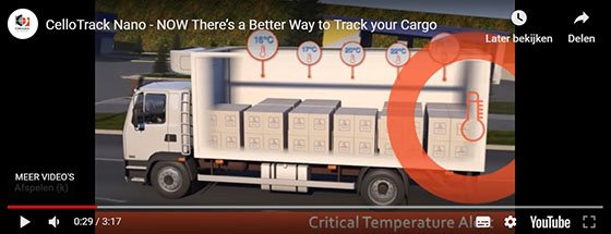 Uw koeltransport realtime in de gaten houden? Kies voor het complete Track &amp; Sense Cold Chain pakket met tracker, sensoren, data en platform/app. goo.gl/gr4aRY