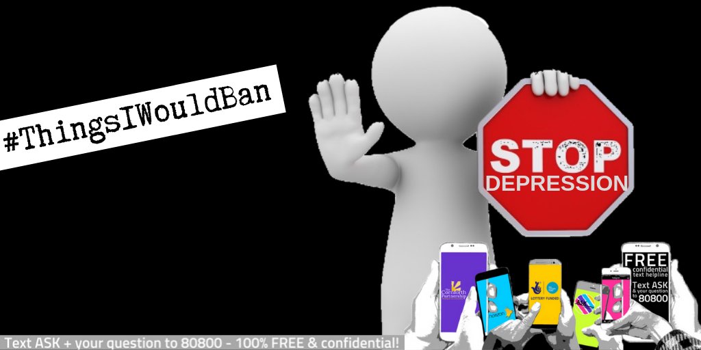 ASKHelpline's tweet photo. #ThingsIWouldBan

1. Depression
2. Depression
3. Some more depression

#StopDepression https://t.co/624AQDZGjN