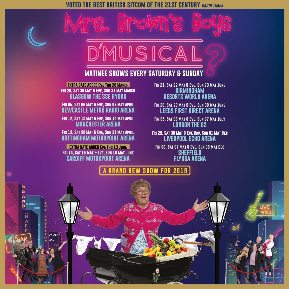 Mrs. Brown's Boys on Twitter "Mrs. Brown’s Boys D’MUSICAL? tickets now
