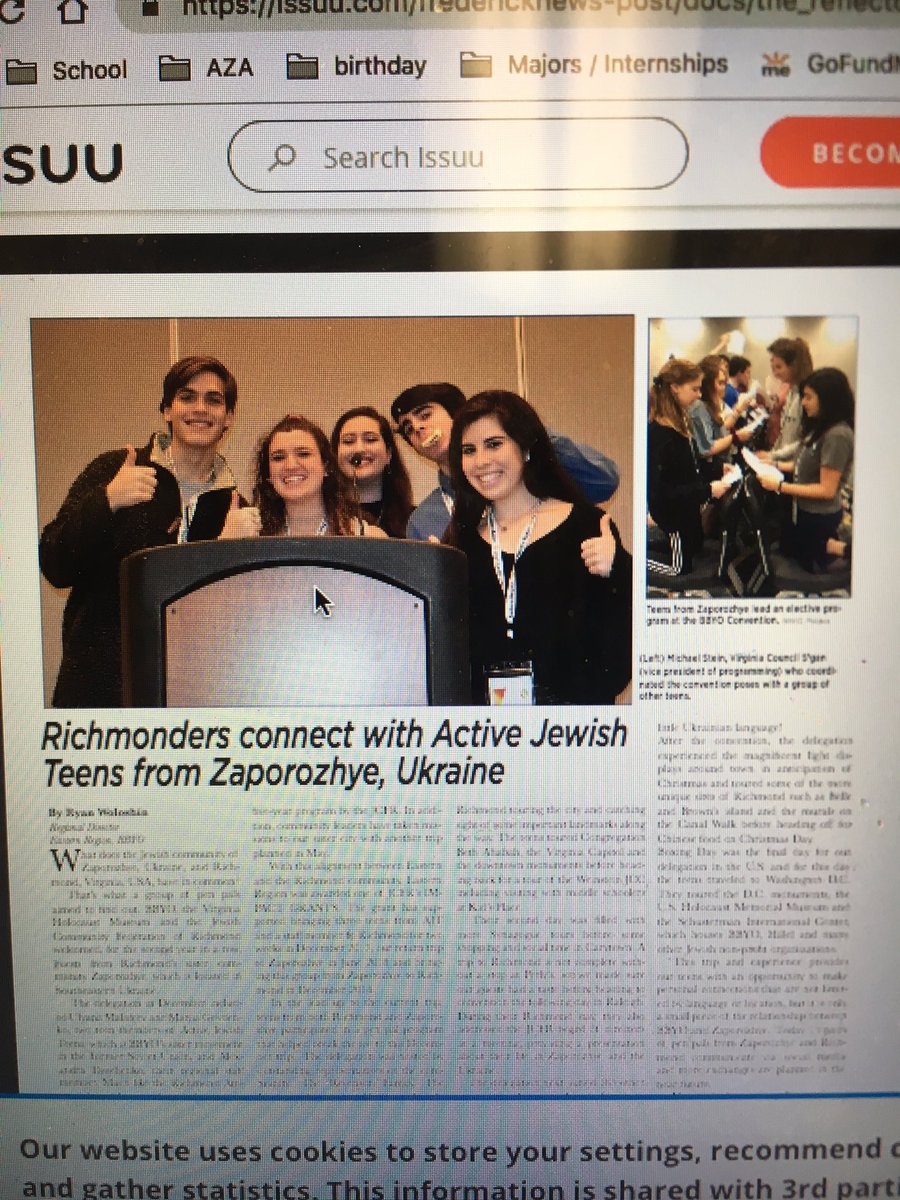 Eastern’s S’ganim in the Reflector! #sganimwins Go check it out: issuu.com/fredericknews-…