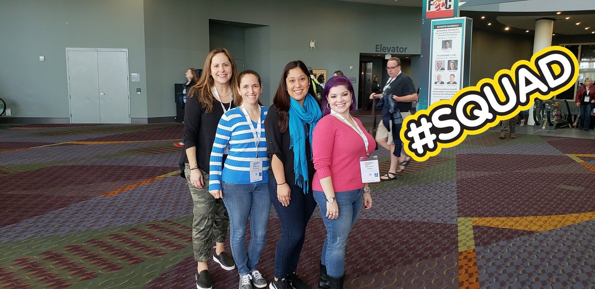 Mel_Zirini's tweet photo. ACES ladies representing here at #FETC #ACESSpark #FETC19 https://t.co/CoyHgucAGG