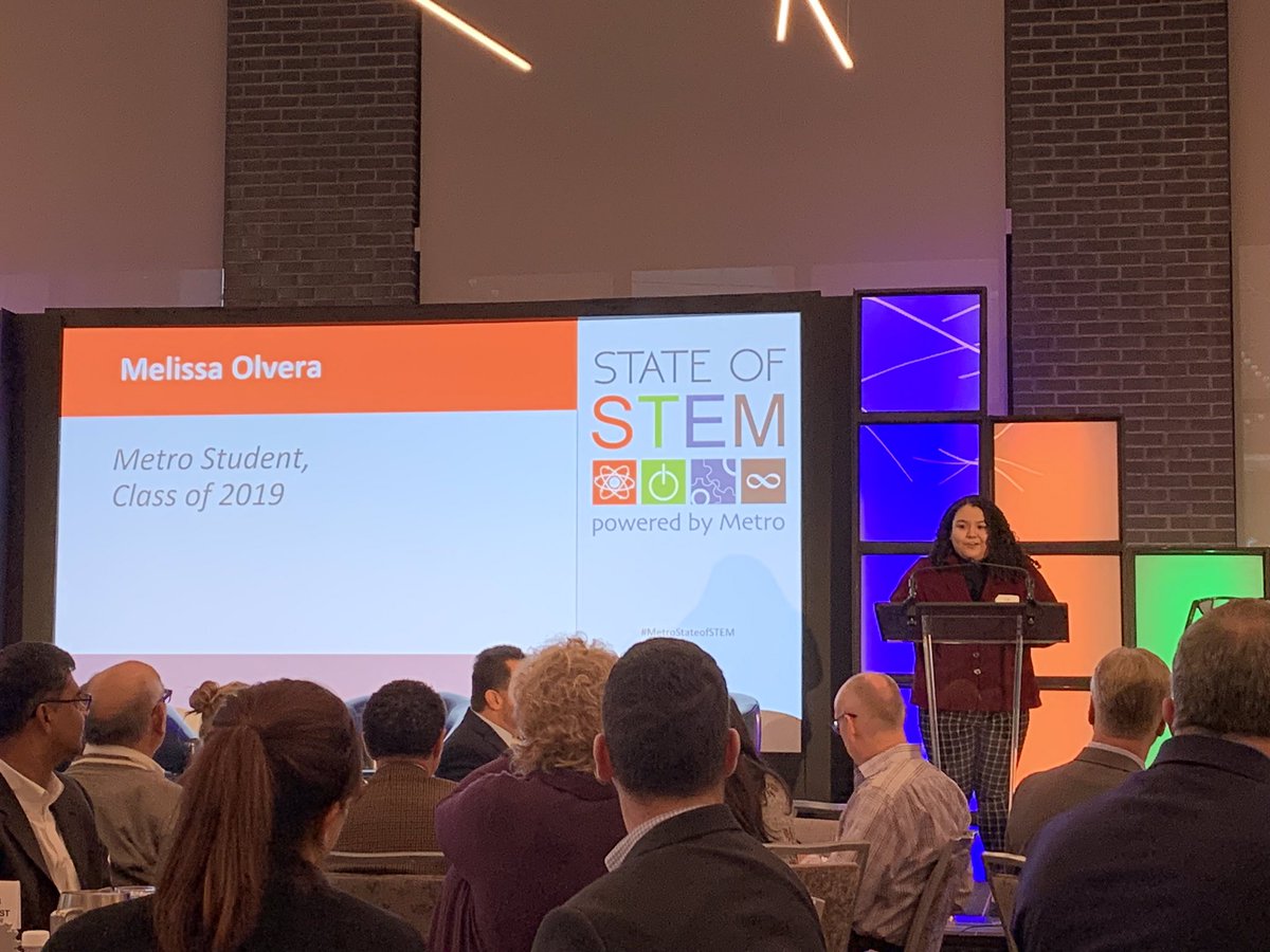 Rev1Ventures's tweet photo. Weโre at the #StateOfSTEM with @MetroHS this morning hearing about the importance of #stemeducation in creating the #tech workforce our region needs.
@MayorGinther @PillarTech @AlexFischerCBUS https://t.co/uPhS2eT1iN
