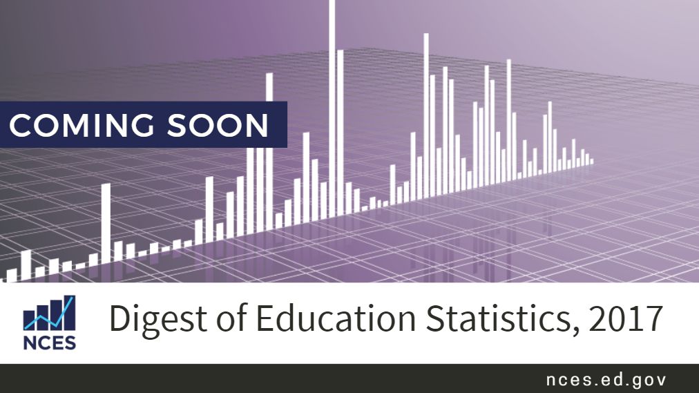 EdNCES's tweet image. The 53rd edition of the Digest of Education #Statistics will be available TOMORROW!

Find the latest #data on public school enrollment, student demographics, educational attainment, &amp;amp; much more. Check back 1/30! #K12 #EdStats #Education