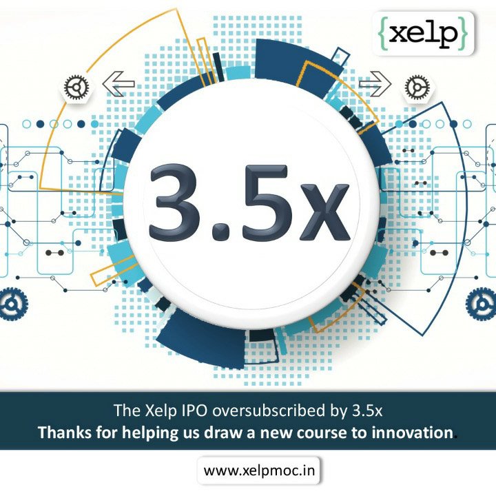 Xelp's IPO success.