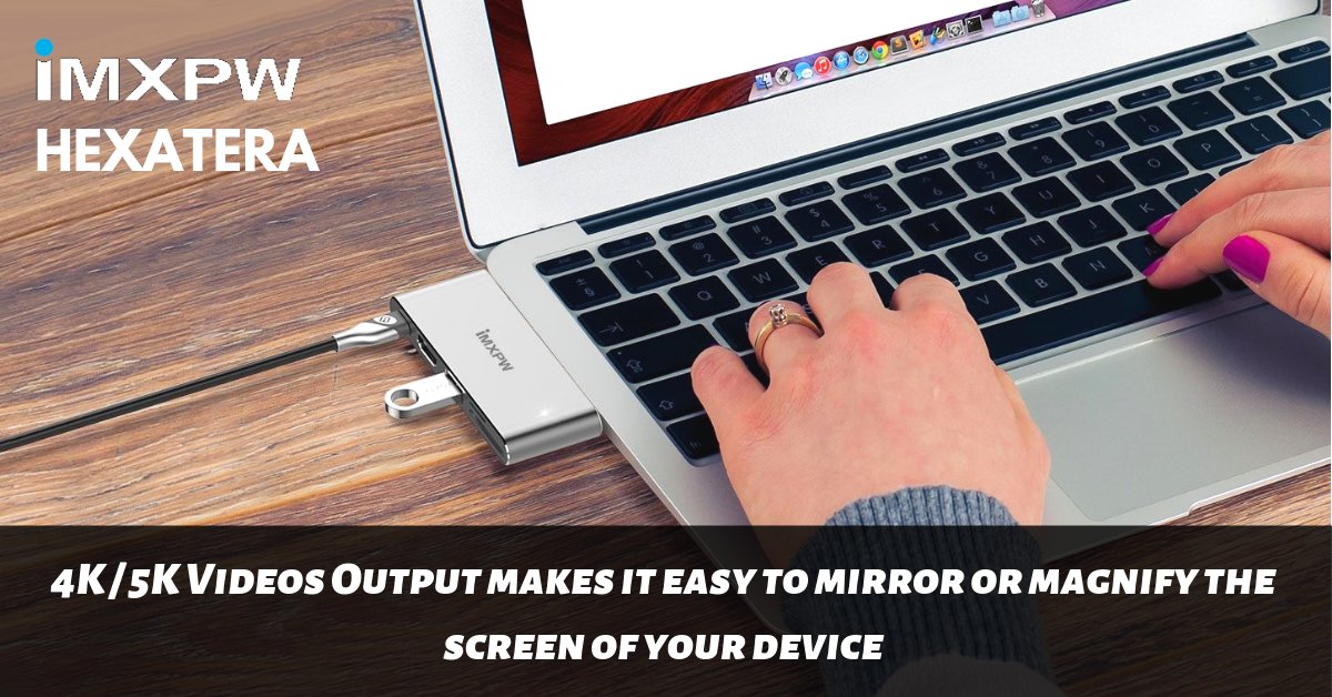 imxpw_us's tweet photo. iMXPW HEXATERA USB-C Multiport Adapter w/OTG Support

🔌 Easy Installation with the plug-and-play feature

🔌 4K or 5K Videos Output

🔌 You get a FREE Premium Leather Case &amp; 18 Month Warranty

#iMXPW #USBCHUB #gadget #laptopaccessories #techgear https://t.co/zmFrMu5tDU