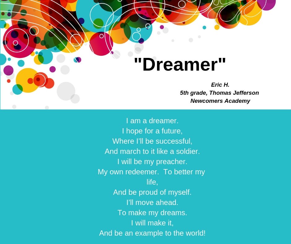SCORESCleveland's tweet photo. "Dreamer" is just one of the many poems you can choose from to create a stunning piece of art for our Inspired Art Fundraiser on June 8th! If you are an interested artist please check out our site, https://t.co/3b8EMwQbDC for a registration form! #scorescle https://t.co/KuI5fG3ZBK