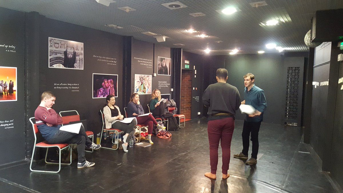 The flowers are purchased, hymns are chosen, vows are learned and rehearsals are underway!

Premiering at <a href="/RevelationAsh/">Revelation</a> - Fri 8th Feb - 7:45pm
revelationashford.co.uk/whats-on/for-b…

Thanks <a href="/marlowetheatre/">The Marlowe Theatre</a> for the wonderful rehearsal space!

<a href="/AshfordCouncil/">ashfordcouncil</a> <a href="/chrisdixonworks/">Chris Dixon</a> #ForBetterOrWorse