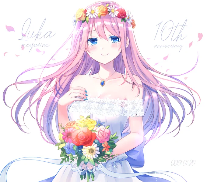 ルカさん10周年おめでとう!!✨?✨#luka10th #巡音ルカ生誕祭2019 