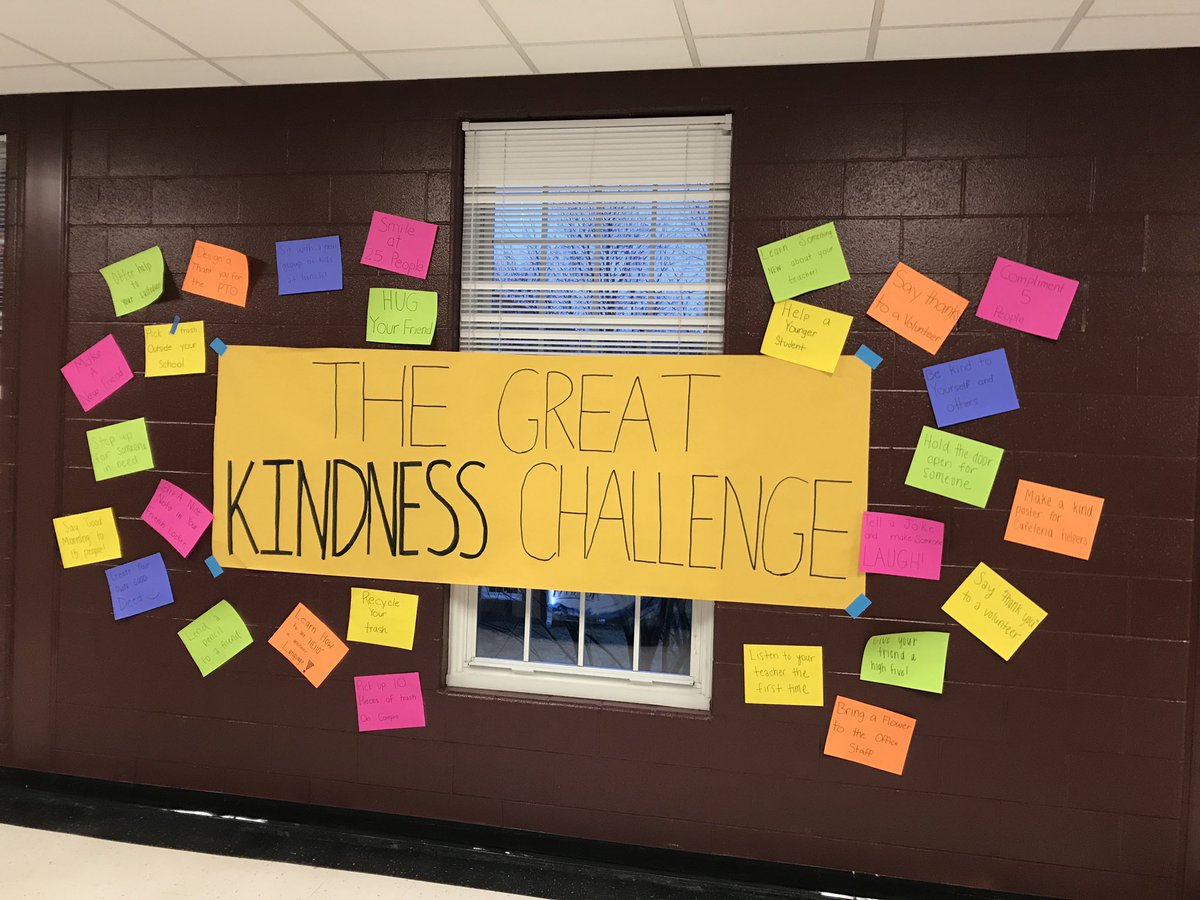 The Great Kindness Challenge is ON this week @napls_hs! What are some ways you show kindness to others? #KindnessChallenge #CooltobeKind @napls