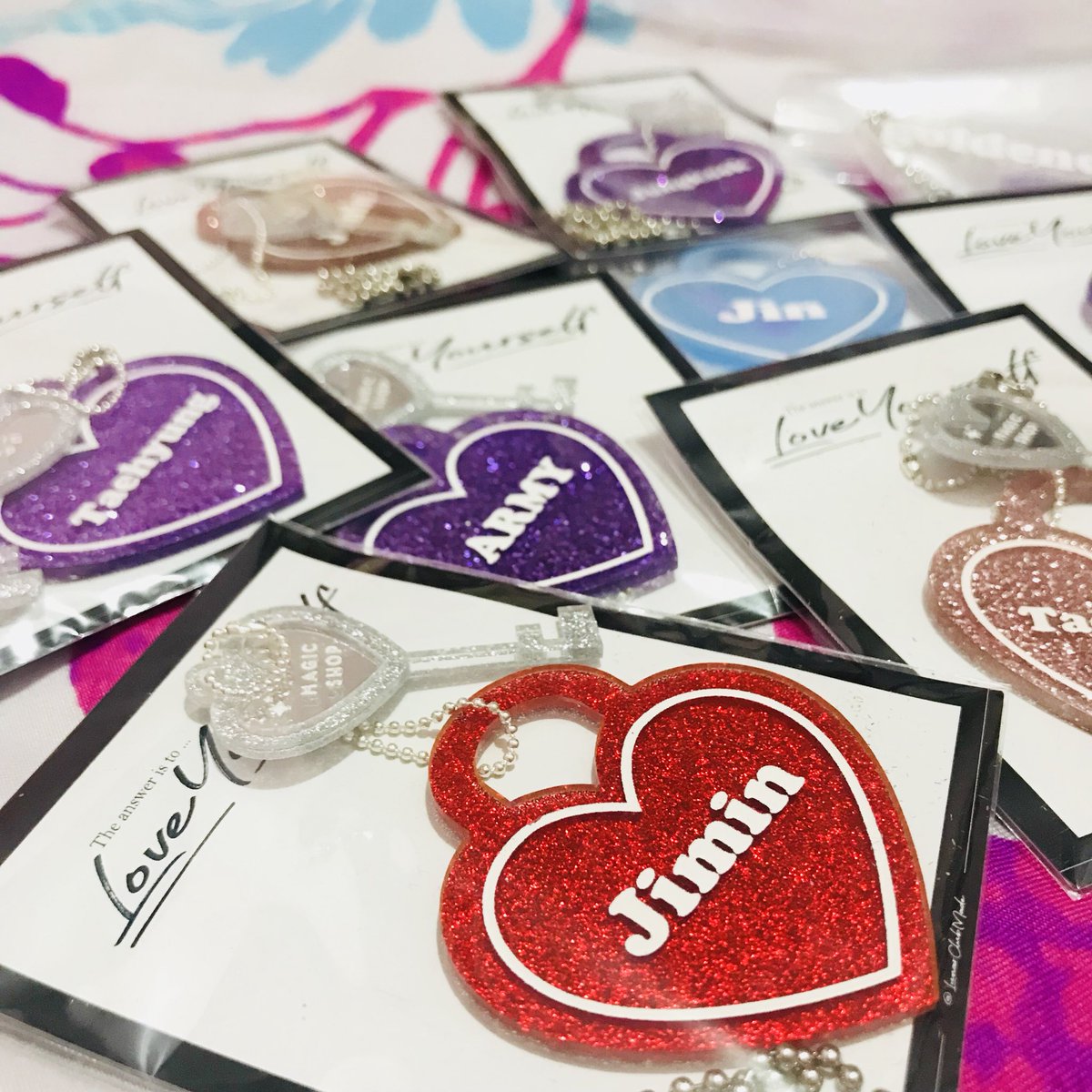 her_collections's tweet photo. Waiting game is over! Magic Shop keychains already arrived at our place ✨ We sincerely thank all the armys who patiently waited. Shipping will be included in this week’s schedule! 
#HERupdate https://t.co/jbKAsPvrEo