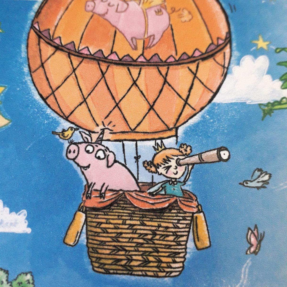 Yes #pigscanfly #illustration <a href="/EarwigMagazine/">EarwigMagazine</a>