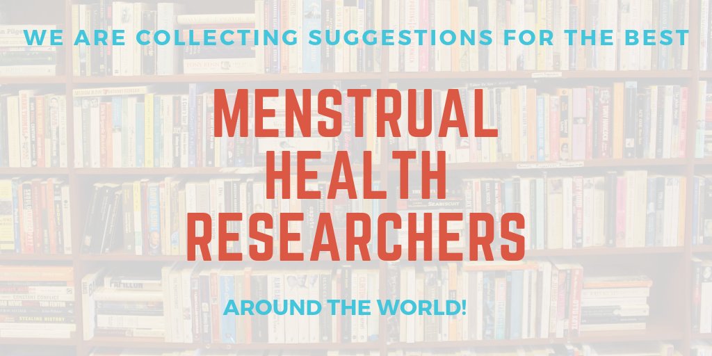 madami_co's tweet photo. 📢We need YOUR help: Which researchers do you turn to for high-quality research around female health? Please reply and retweet so we can collect as many names as possible! And if you haven't checked out our hive, you should! https://t.co/R1k3m17RZq #menstruationmatters https://t.co/zVQ1WjvtqF