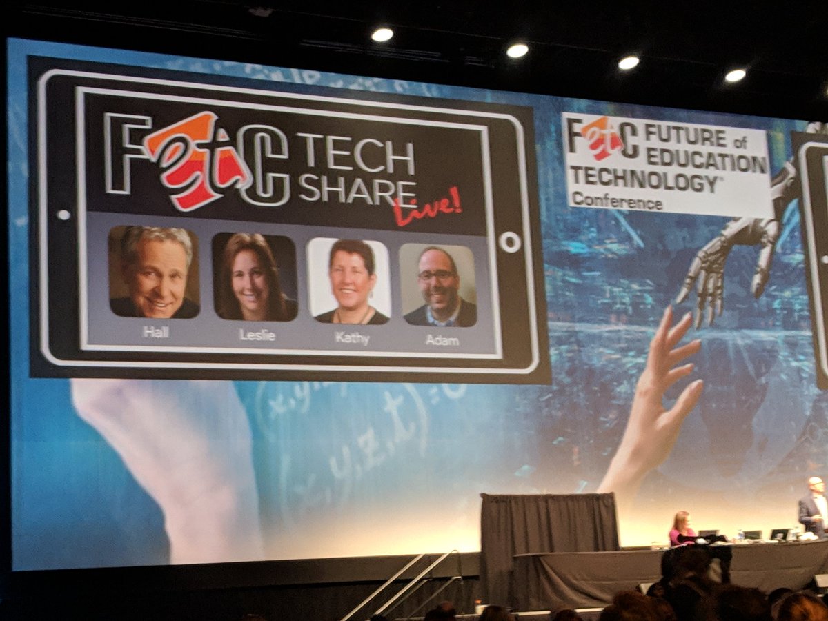nicolalapoint72's tweet photo. Incredible resources, apps, & Broadway medleys oh my! during #TechShareLive at @fetc with @HallDavidson, @adambellow, @kathyschrock, & @lesliefisher! @MergeVR #FETC #FETC19 @BCSDTechTeam #bcsdinnovates #bcsdtechteam @DiscoveryEd #denfriends https://t.co/8R8mkdXSaA