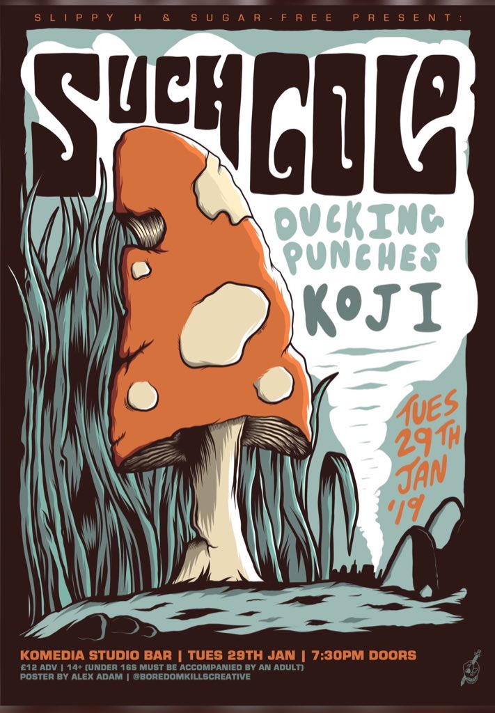 SuchGold's tweet photo. *movie announcer voice* 
THE SHOW WITH THE BEST FLYER OF THE WHOLE TOUR HAPPENS 👏 TO👏 NITE👏 in Brighton at @KomediaBrighton https://t.co/A8wZ0nHYok