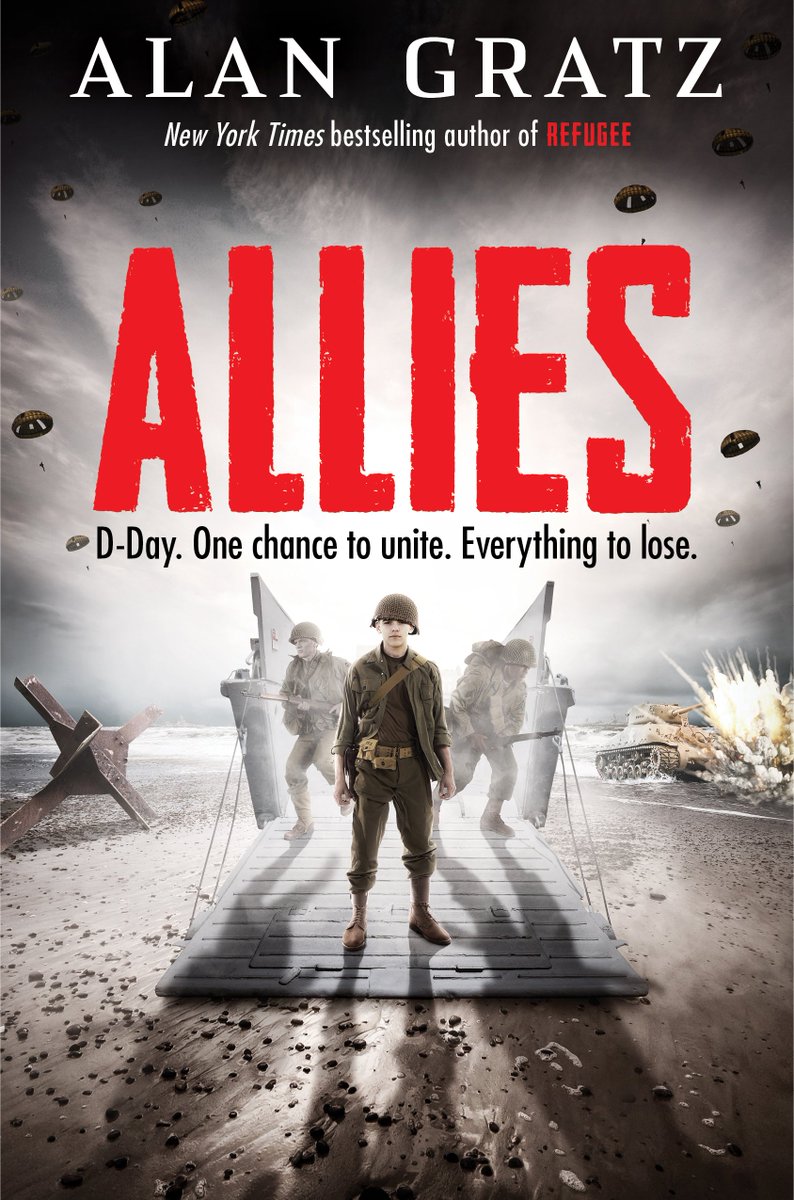 AlanGratz's tweet photo. Hello hello hello! Here's a cover reveal for my new book ALLIES, due out this October! You can pre-order it NOW from your favorite bookstore! https://t.co/t7FBuQ0pzJ