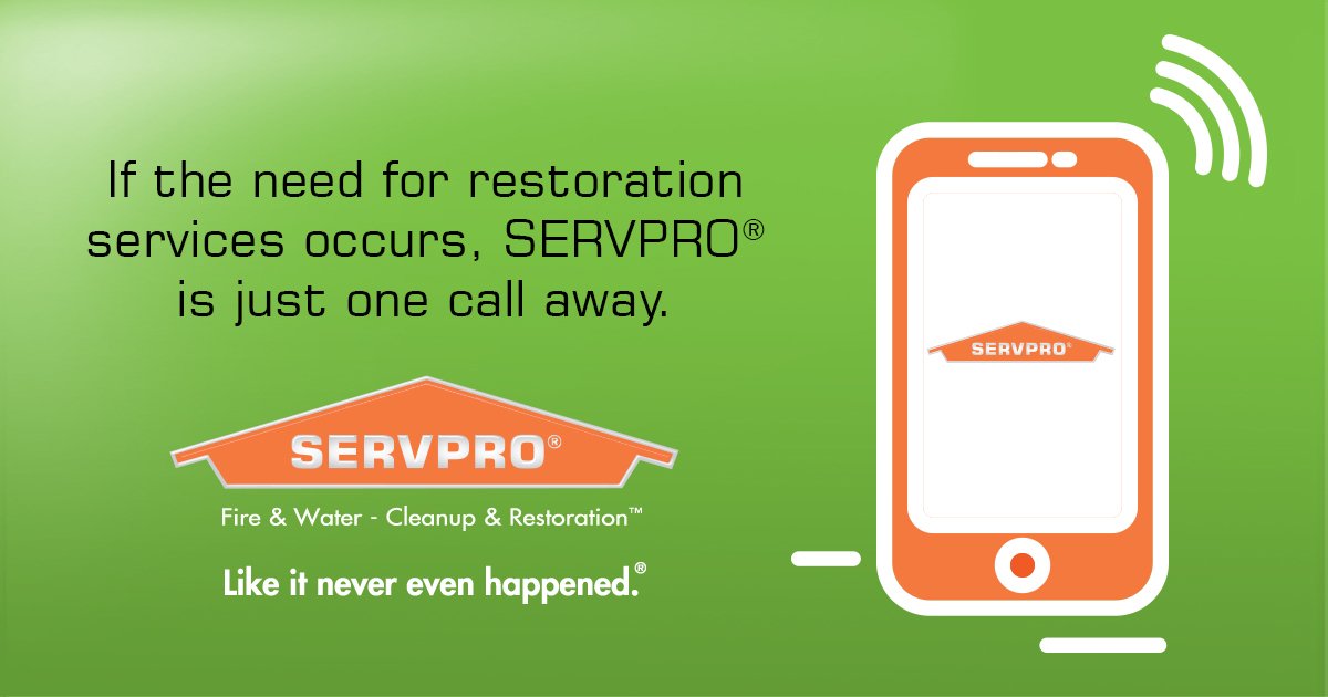 SERVPRO8138's tweet photo. We are available 24 hours a day, 7 days a week to help during your time of need. https://t.co/2ocW6Yac70