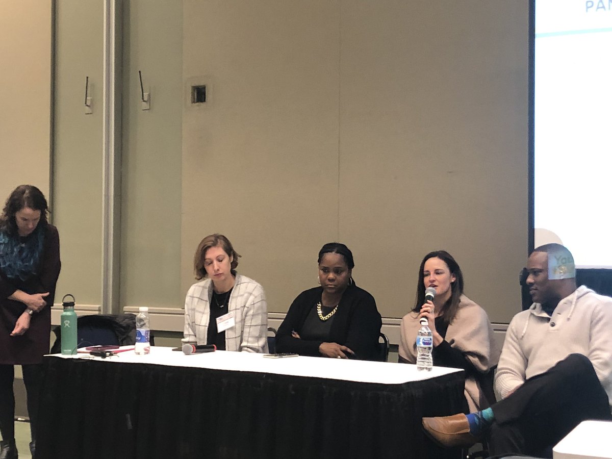 Great panelists for breakout session on outreach for #CTE! Broad perspective with common goal; partnerships matter! <a href="/urbanleaguela/">Urban League of Louisiana</a> <a href="/JAneworleans/">Junior Achievement</a> <a href="/GNOinc/">GNO, Inc.</a> @NOCareerCenter <a href="/YouthForceNOLA/">YouthForce NOLA</a> #JumpStart4LA #LaEd