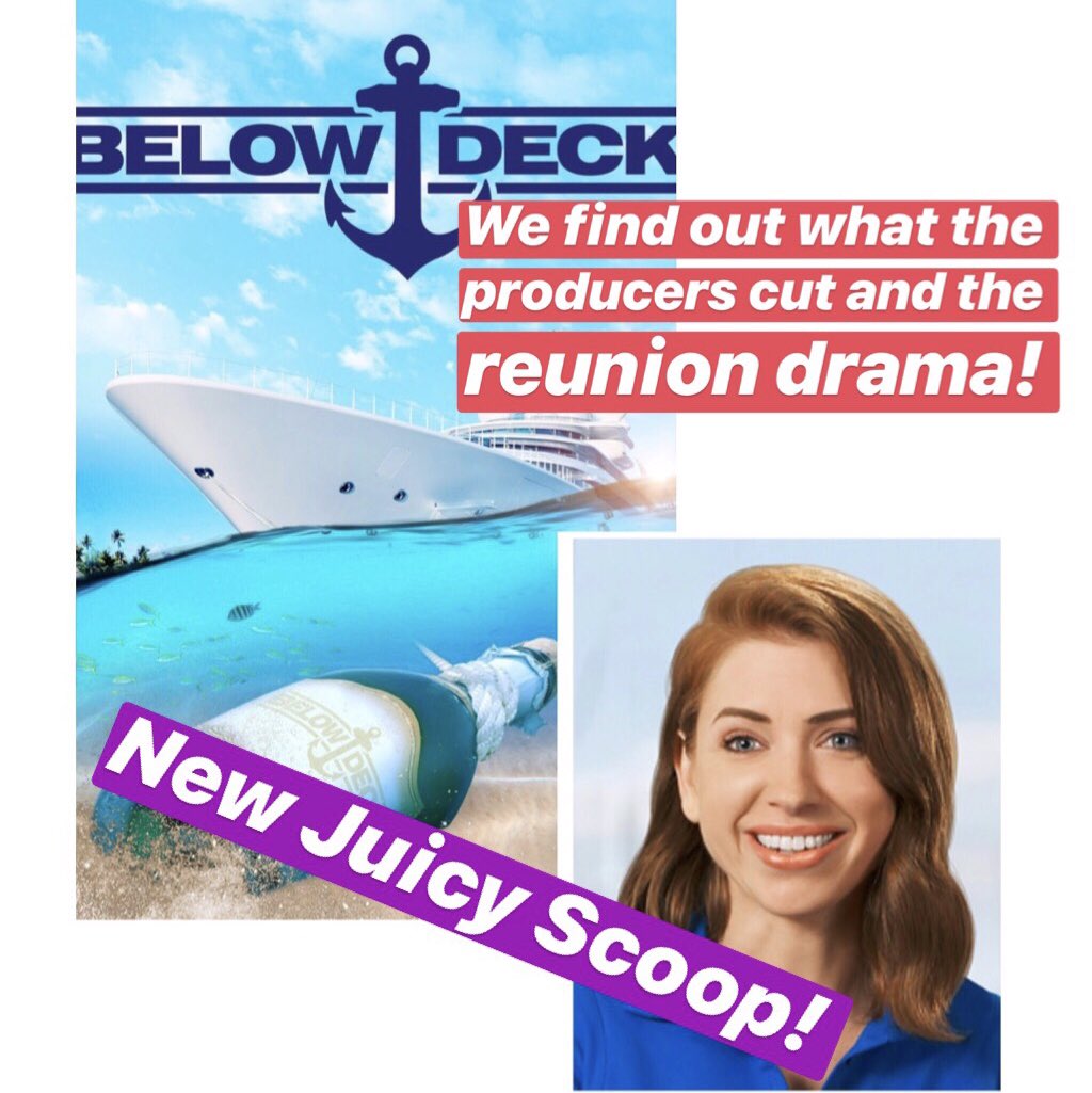 HeatherMcDonald's tweet photo. Bravo’s #BelowDeck  Caroline Bedol gives major #JuicyScoop. As the most controversial stewardess Caroline tells what really happened especially on her last day and when #Bravo executive called her about the reunion! 
Listen here: https://t.co/9JKIAqiG1T  #andysbabyshow #podcast https://t.co/Nf9vtVbUkb