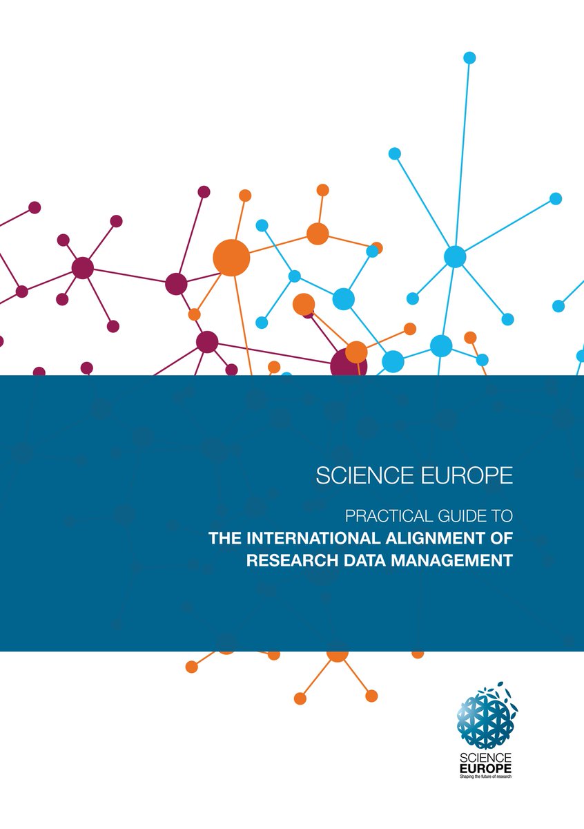 ScienceEurope's tweet image. Today we launch the Practical Guide on the International Alignment of Research Data Management. Its a first major step to align #RDM requirements across research funding & performing organisations in Europe ➡️ scieur.org/rdm-guide
#ResearchData #OpenAccess