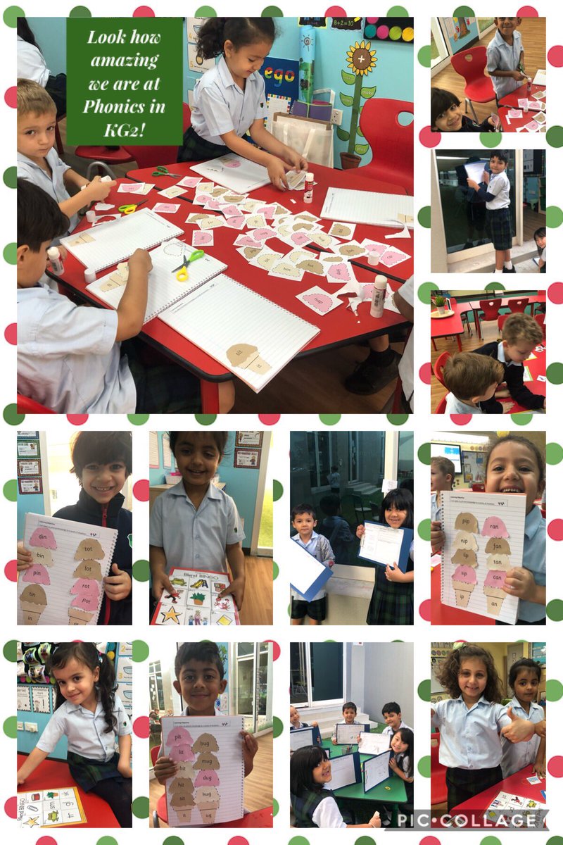 We are amazing at Phonics! Discovering new sounds help us read and write! #diabkg2 #diabphonicsfun #readandwrite