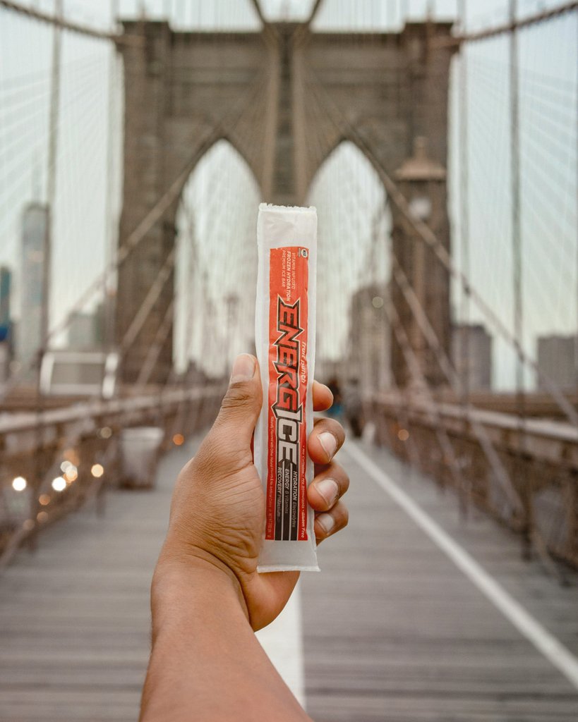 Energice let's you stay hydrated on the go.