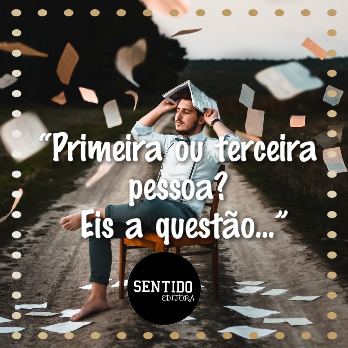 sentido_editora's tweet photo. Um assunto polêmico entre os leitores porque muitos preferem a primeira pessoa que te dá um ponto de vista maior sobre o livro e mais vivência da história, já outros preferem a terceira por causa da forma que as coisas são colocadas. E você?
#MarketingDigital #SentidoEditora https://t.co/YEdFP411qu