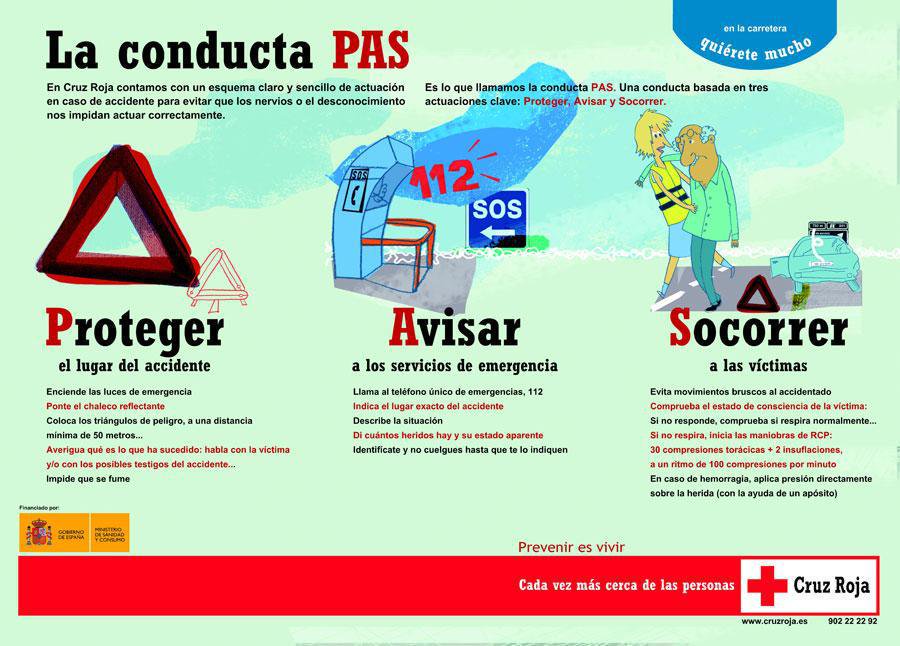 CRE_Emergencias's tweet photo. Protege.
Avisa.
Socorre.
Si eres testigo de un accidente, adoptar la #ConductaPAS puede salvar vidas. https://t.co/MfwJgiVcLV