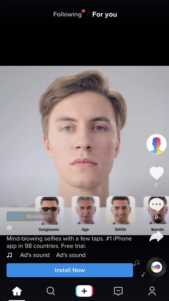 В приложении TikTok впервые заметили рекламу