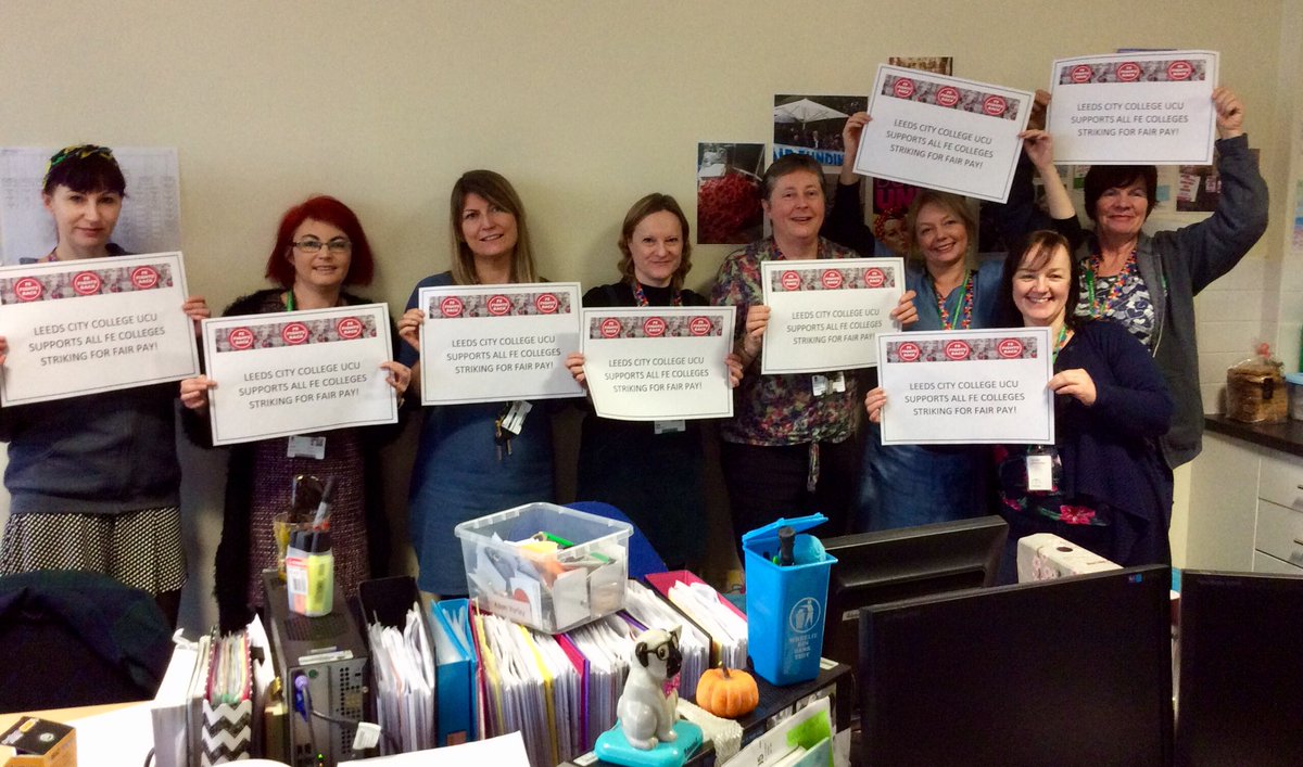 UCU Leeds City College tweet media