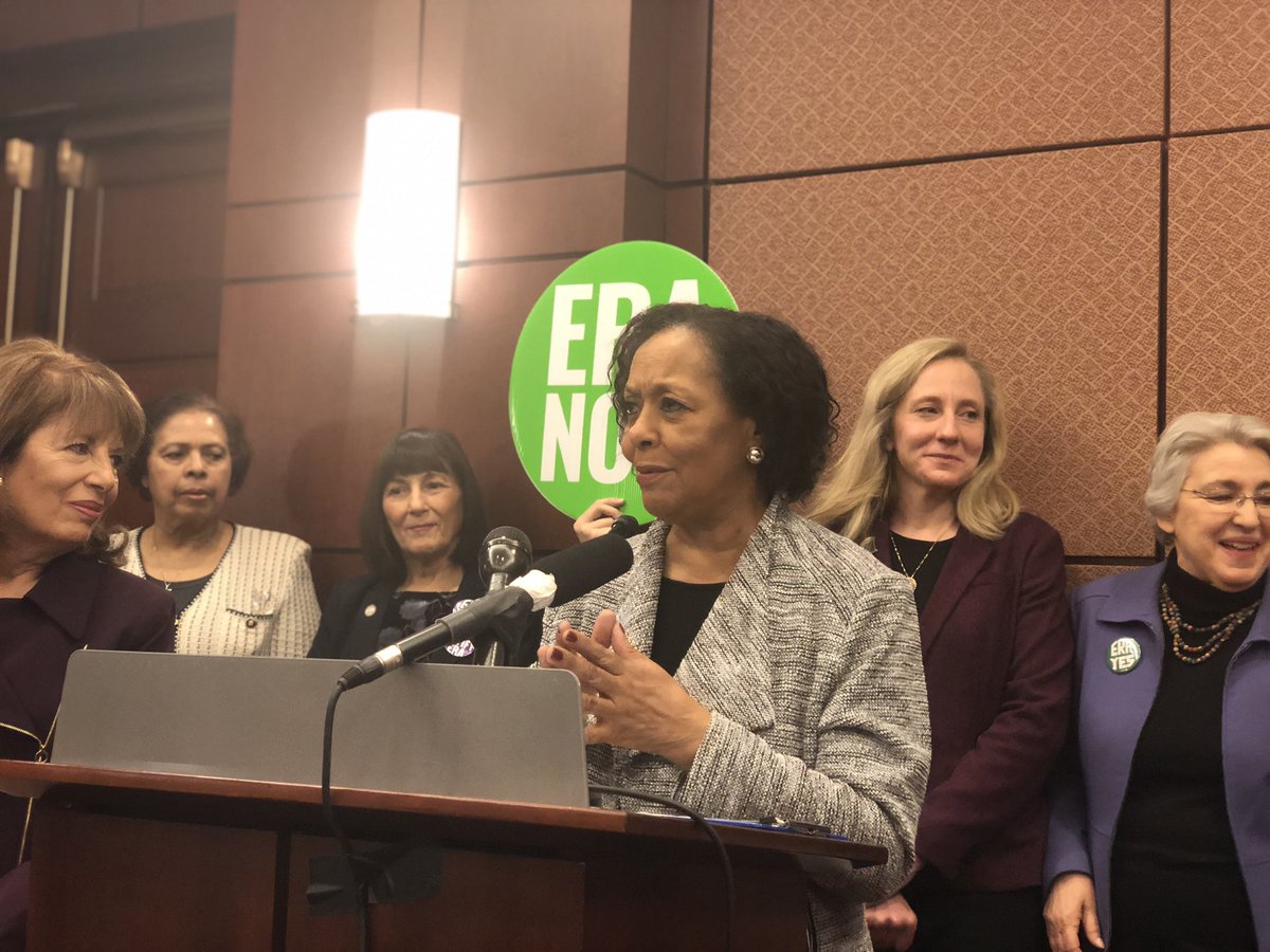 FemMajority's tweet photo. “80% of Americans think the ERA has already passed. Well not yet, but we’re almost there.” @ERACoalition #ERANow https://t.co/hrj28cEojK