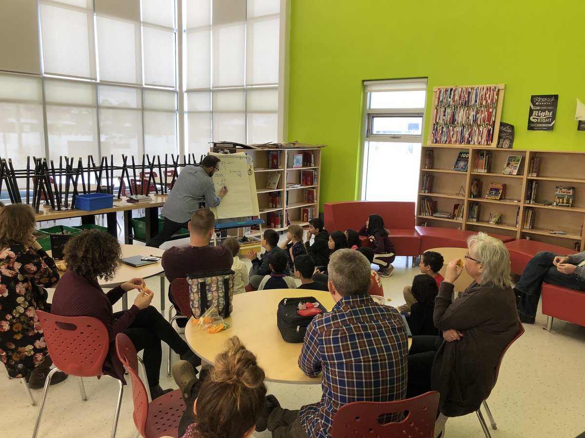 newhalfmoonbay's tweet image. Recess Lunch and Learn Number Talks today at the MOON. Thank you Mr Smith for teaching us mental math strategies. @OCDSB #mathematizing