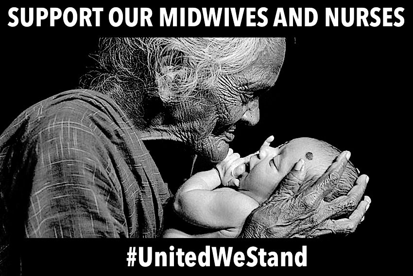 From our newest to our oldest, Nurses and Midwives look after all of us. As politicians slash wages and destroy our dignity, these warriors save our lives. Yet, all they want is for our thieving Government to return the wages it stole from them. What's not to love.

#nursesstrike