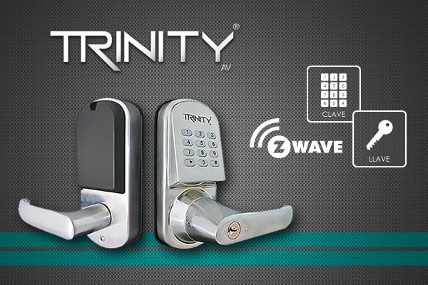 ImporthomeSAS's tweet photo. Cerradura Trinity Z-wave ideal para el control de acceso desde su dispositivo móvil, tablet o PC brindando confort y seguridad a su hogar. #SmartHome https://t.co/UZviKronrg