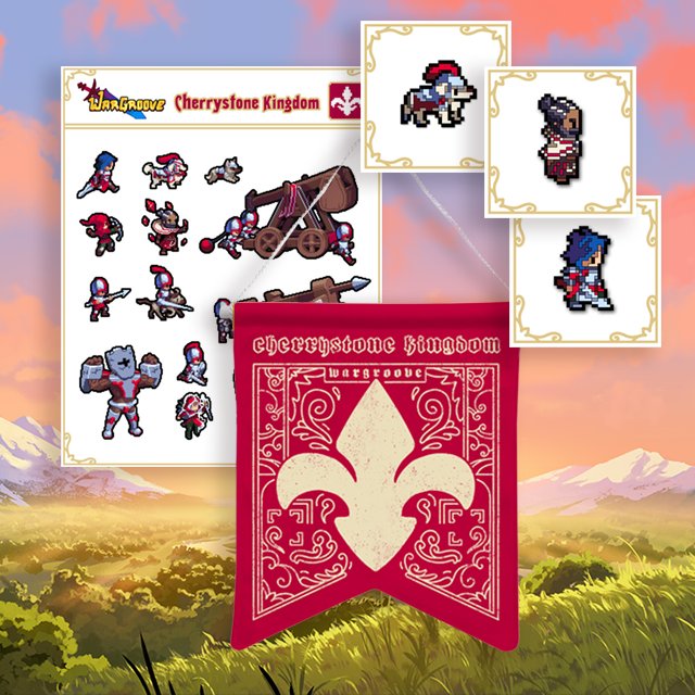 โ๏ธ Wargroove 2 (@wargroovegame) on Twitter photo Wargroove's soundtrack, composed by the amazing @PhoneticHero, is available for pre-order! ๐ถ
We've also shared some new merchandise from <a href="/theyetee/">The Yetee @theyetee.com ๐ฆโ๏ธ๐ฆ</a> in our latest blog post.
๐ Blog: wargroove.com/soundtrack-andโฆ
๐ฟ Soundtrack: phonetichero.bandcamp.com
๐ Merch: theyetee.com/collections/waโฆ Wargroove's soundtrack, composed by the amazing @PhoneticHero, is available for pre-order! ๐ถ
We've also shared some new merchandise from <a href="/theyetee/">The Yetee @theyetee.com ๐ฆโ๏ธ๐ฆ</a> in our latest blog post.
๐ Blog: wargroove.com/soundtrack-andโฆ
๐ฟ Soundtrack: phonetichero.bandcamp.com
๐ Merch: theyetee.com/collections/waโฆ