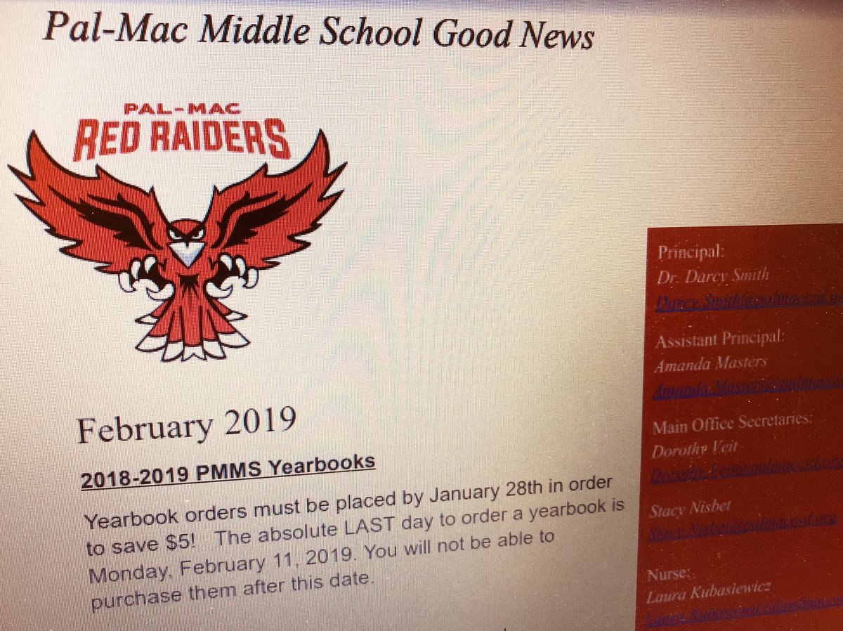 PMMS_Principals's tweet photo. PMMS Families: Check our this month’s Good News with a focus on Sharpen the Saw time. How is your family sharpening the saw this winter? https://t.co/Imrk8eEWHb